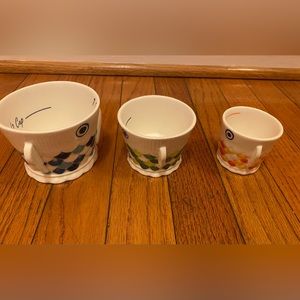 NWOT Anthropologie Measuring cups - set of 3.